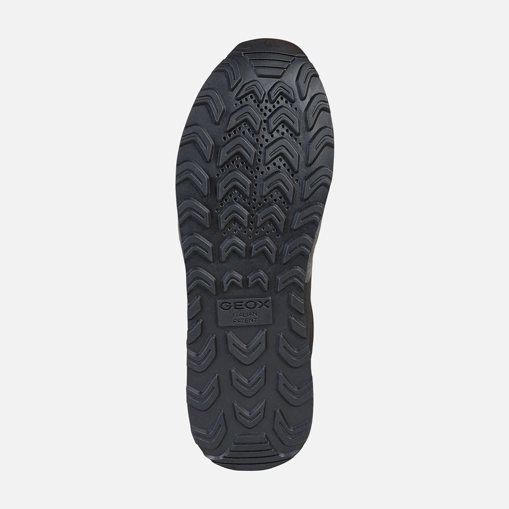 Geox Erkek Spor Ayakkabı Siyah - Vittoriale - DIR-960137